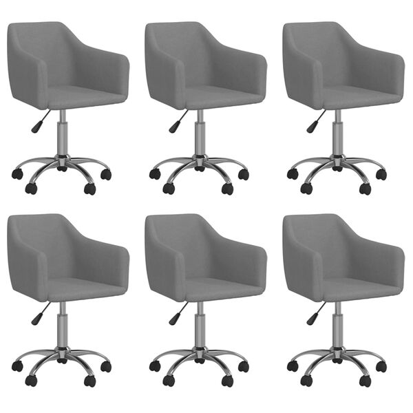 vidaXL 6 db vil&aacute;gossz&uuml;rke sz&ouml;vetbor&iacute;t&aacute;s&uacute; forg&oacute; &eacute;tkezősz&eacute;k