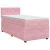 vidaXL Boxspring &aacute;gy matraccal R&oacute;zsasz&iacute;n 80 x 200 cm B&aacute;rsony