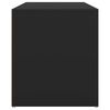 vidaXL fekete szerelt fa előszoba pad 80 x 40 x 45 cm