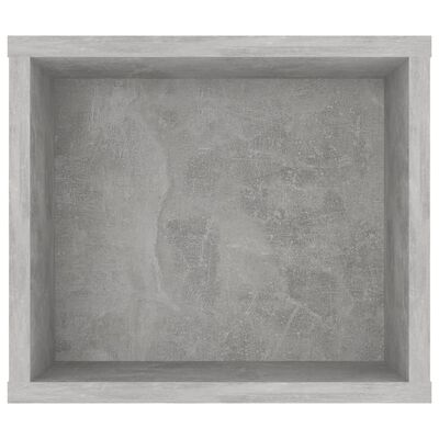 vidaXL betonszürke forgácslap függő TV-szekrény 100 x 30 x 26,5 cm