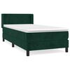 vidaXL s&ouml;t&eacute;tz&ouml;ld b&aacute;rsony rug&oacute;s &aacute;gy matraccal 90 x 200 cm