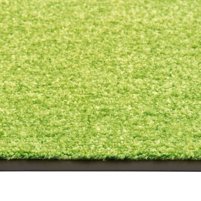 vidaXL zöld kimosható lábtörlő 90 x 120 cm