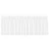 vidaXL Csipk&eacute;s F&uuml;gg&ouml;ny f&uuml;gg&ouml;ny&ouml;kkel Feh&eacute;r 100 x 400 cm Poli&eacute;szter