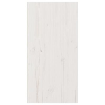 vidaXL fehér tömör fenyőfa faliszekrény 30 x 30 x 60 cm