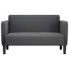 vidaXL s&ouml;t&eacute;tsz&uuml;rke kordb&aacute;rsony sz&ouml;vet loveseat kanap&eacute; 109 cm