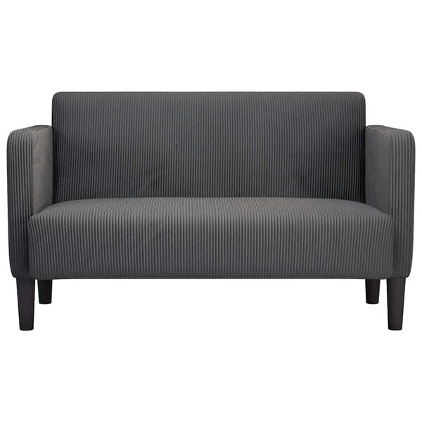 vidaXL s&ouml;t&eacute;tsz&uuml;rke kordb&aacute;rsony sz&ouml;vet loveseat kanap&eacute; 109 cm