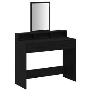 vidaXL &Ouml;lt&ouml;zk&ouml;dőasztal Fekete t&ouml;lgy 100 x 41 x 140 cm Szerelt Fa