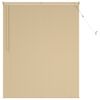 vidaXL Zsaluzia Vil&aacute;gos barna mint&aacute;val 150 x 110 cm 25 mm PVC