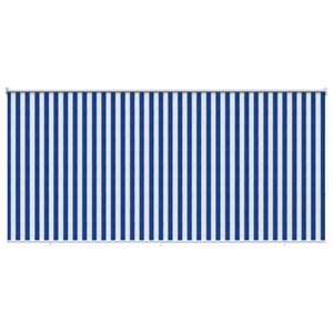 vidaXL K&uuml;lt&eacute;ri Rol&oacute; 90% UV Blokkol&aacute;s K&eacute;k &eacute;s Feh&eacute;r Cs&iacute;kos 300 x 230 cm