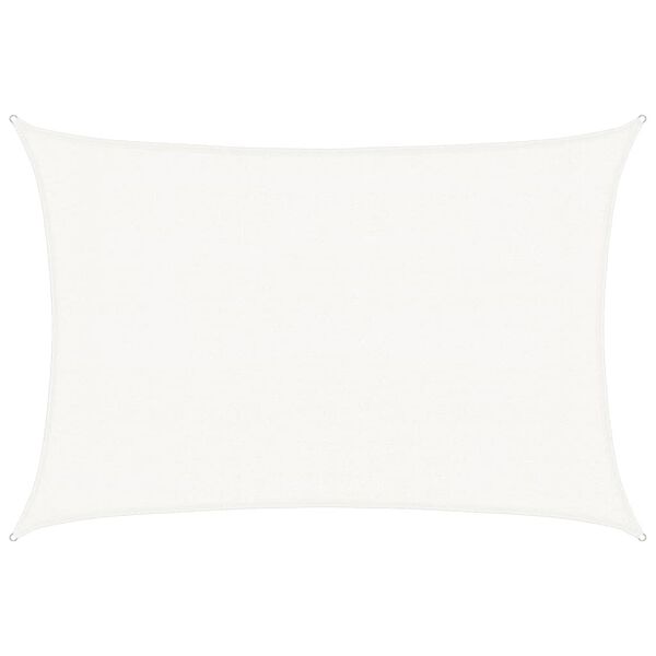 vidaXL fehér HDPE napvitorla 160 g/m² 3 x 4,5 m