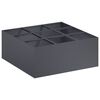 vidaXL Kerti cser&eacute;p Antracitsz&uuml;rke 100 x 100 x 30 cm