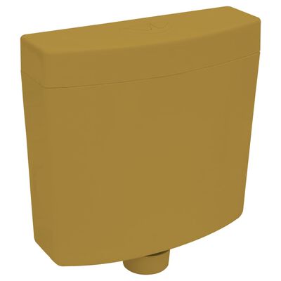 vidaXL curry sárga WC-tartály 3/6 liter