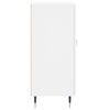 vidaXL feh&eacute;r szerelt fa t&aacute;lal&oacute;szekr&eacute;ny 90 x 34 x 80 cm