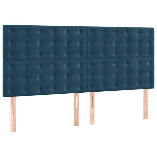 vidaXL s&ouml;t&eacute;tk&eacute;k b&aacute;rsony fejt&aacute;mla 200 x 5 x 118/128 cm