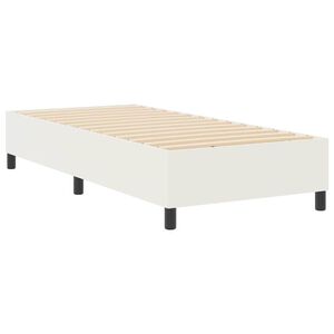 vidaXL Boxrug&oacute;s &aacute;gy Kr&eacute;m 90 x 190 cm B&aacute;rsony anyag