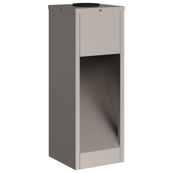 vidaXL Napelemes LED Útjelző Lámpa 2 pcs Galvanizált Galvanizált