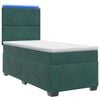 vidaXL Boxspring &aacute;gy matraccal S&ouml;t&eacute;tz&ouml;ld 100 x 200 cm B&aacute;rsony
