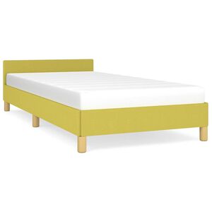 vidaXL z&ouml;ld sz&ouml;vet &aacute;gykeret matrac n&eacute;lk&uuml;l 100x200 cm