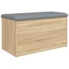 vidaXL sonoma t&ouml;lgyfa t&aacute;rol&oacute;pad 82 x 42 x 45 cm
