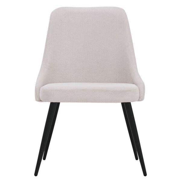 vidaXL 2 db kr&eacute;msz&iacute;nű sz&ouml;vet &eacute;tkezősz&eacute;k