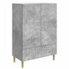 vidaXL Sz&eacute;f Betonsz&uuml;rke 66 x 34,5 x 95 cm Szerelt Fa