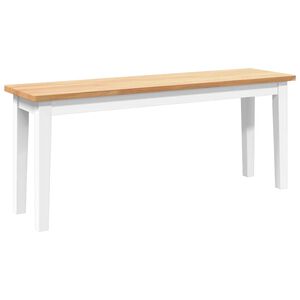vidaXL feh&eacute;r t&ouml;m&ouml;rfa gumib&oacute;l pad 110 cm