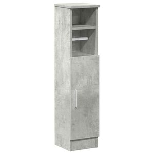 vidaXL betonsz&uuml;rke f&uuml;rdőszobaszekr&eacute;ny tekercstart&oacute;val 20,5x22x90 cm