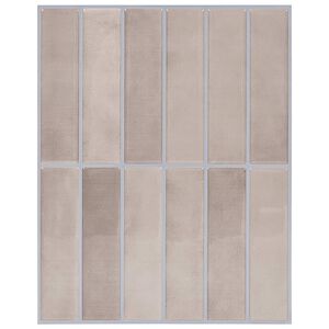 vidaXL T&eacute;glalap csempe 20 pcs Beige K&aacute;v&eacute; 29 x 23 x 0,08 cm