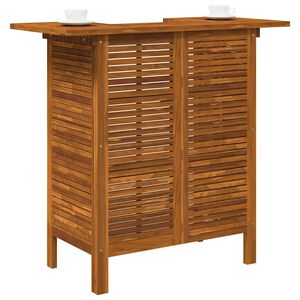 vidaXL t&ouml;m&ouml;r ak&aacute;cfa b&aacute;rasztal 110 x 50 x 105 cm