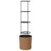 vidaXL Paradicsom termesztő Naturo ECO &Oslash; 39 x 139 cm WPC
