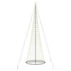 vidaXL LED Kar&aacute;csonyi Fenyő Meleg feh&eacute;r 500 cm F&eacute;m