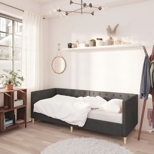 vidaXL s&ouml;t&eacute;tsz&uuml;rke USB-s sz&ouml;vetbor&iacute;t&aacute;s&uacute; d&iacute;v&aacute;ny matraccal 90 x 200 cm