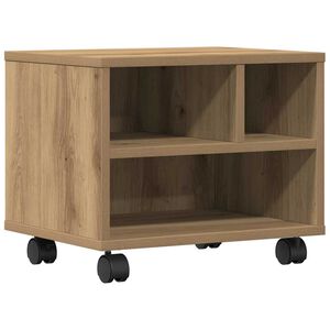 vidaXL Nyomtat&oacute;&aacute;llv&aacute;ny Artisan t&ouml;lgy 41 x 32 x 34,5 cm Szerelt Fa
