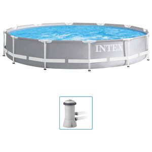 Intex Prism Frame pr&eacute;mium medenceszett 366 x 76 cm