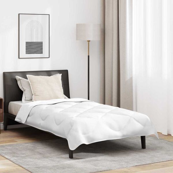 vidaXL Paplan párnával 2 pcs Fehér Mikroszál