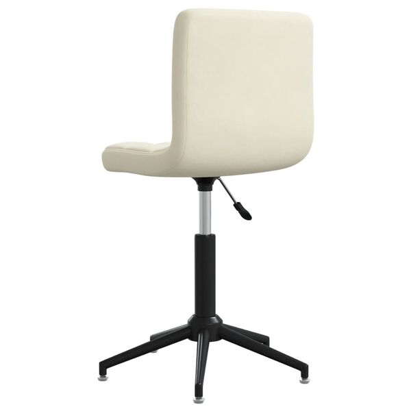 vidaXL 4 db kr&eacute;msz&iacute;nű b&aacute;rsony forg&oacute; &eacute;tkezősz&eacute;k