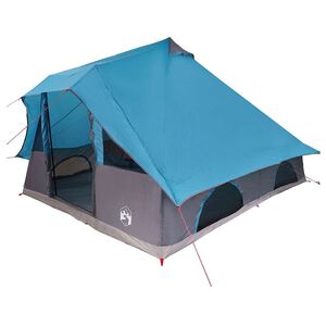 vidaXL Tipi s&aacute;tor 8 szem&eacute;lyes K&eacute;k taft