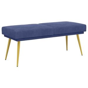 vidaXL K&eacute;ttag&uacute; pad Rendőrs&eacute;gi k&eacute;k 120 x 45 x 46 cm B&aacute;rsony