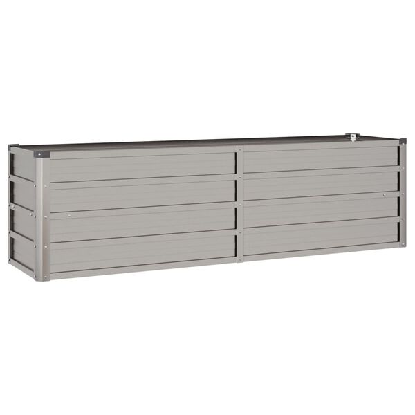 vidaXL rozsda színű corten acél kerti magaságyás 160 x 40 x 45 cm