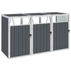 vidaXL sz&uuml;rke ac&eacute;l kukat&aacute;rol&oacute; 3 db kuk&aacute;hoz 213 x 81 x 121 cm