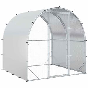vidaXL Ty&uacute;kh&aacute;z Ez&uuml;st 200 x 200 x 200 cm Horganyzott Ac&eacute;l