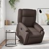 vidaXL elektromos barna műbőr fel&aacute;ll&aacute;st seg&iacute;tő d&ouml;nthető fotel