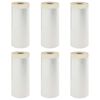 vidaXL Ragaszt&oacute;s Porsz&iacute;v&oacute;lepedő 6 db &Aacute;tl&aacute;tsz&oacute; 110 x 3300 cm HDPE