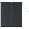 vidaXL Zsalug&aacute;ter Redőny&ouml;k Fekete 130 x 120 cm Alum&iacute;nium