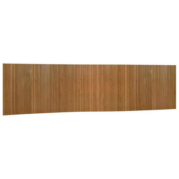 vidaXL barna bambusz t&eacute;relv&aacute;laszt&oacute; sz&eacute;less&eacute;ge 800 cm magass&aacute;ga 165 cm