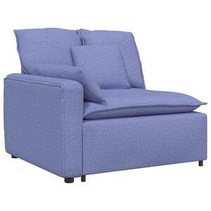 vidaXL farmerk&eacute;k modul&aacute;ris kanap&eacute; karf&aacute;s v&eacute;gmodul p&aacute;rn&aacute;kkal 100 cm