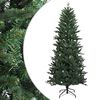 vidaXL Műanyag Hajtogat&oacute;s Kar&aacute;csonyfa 120 cm PVC &eacute;s PE Z&ouml;ld