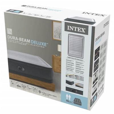 Intex Dura-Beam Deluxe Comfort Plush felfújható ágy 152x203x46 cm