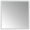 vidaXL LED F&uuml;rdőszoba T&uuml;k&ouml;r t&uuml;k&ouml;rrel &Aacute;tl&aacute;tsz&oacute; 40 x 40 cm edzett &uuml;veg