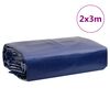 vidaXL kék ponyva 2 x 3 m 650 g/m²